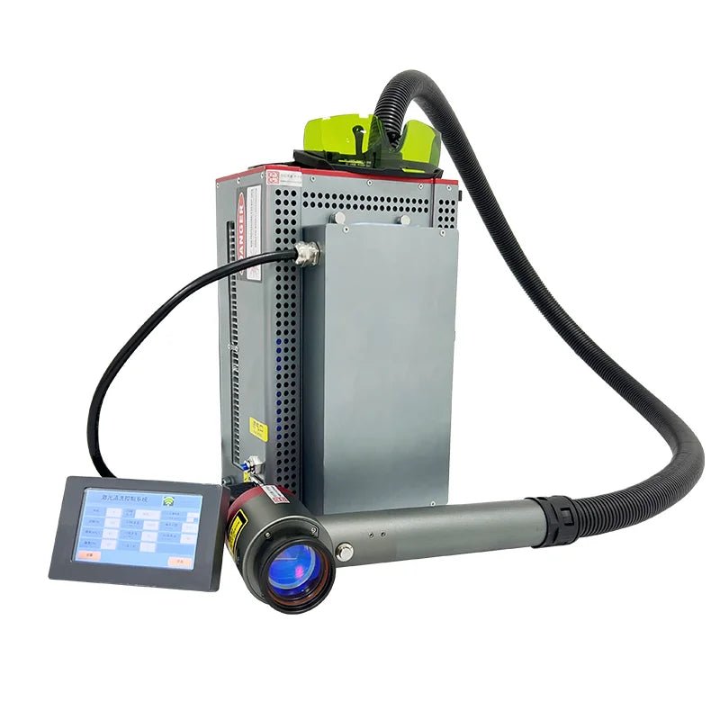 Laser Cleaning Machine Rust Removal 100w Backpack Pulse Portable Laser Cleaning Machine