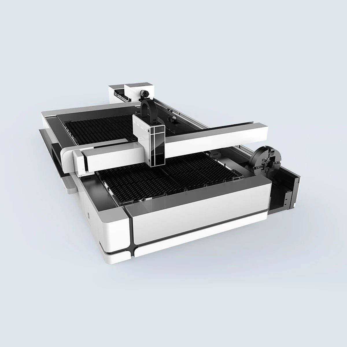 Industrial Solution 6000W CNC Fiber Tube Plate Laser Cutting Machine 3000W for Steel Metal Automatic With Raytools Laser Head - Image 3