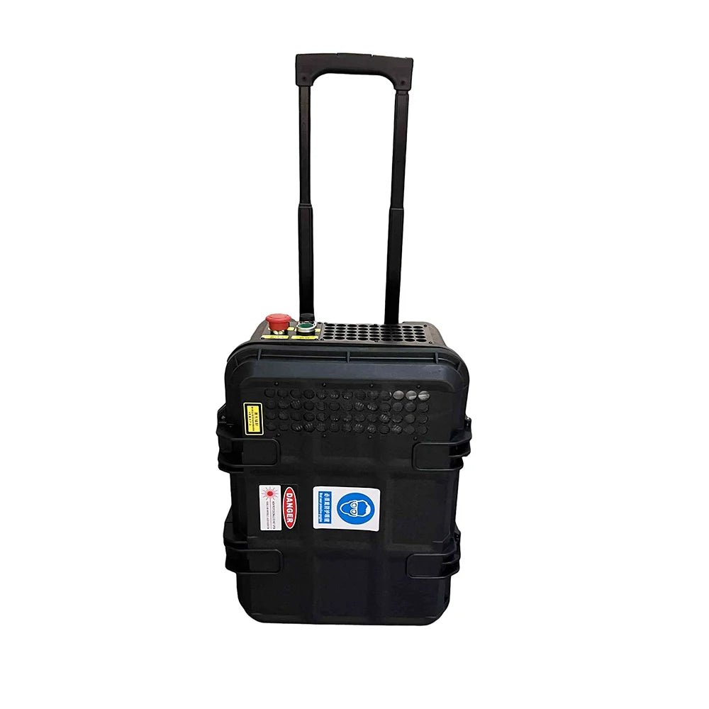 Portable 100W 200W 300W  Pulse Laser Cleaning Machine for Paint & Rust Removal Suitable on Wood Stainless Steel Aluminum PVC