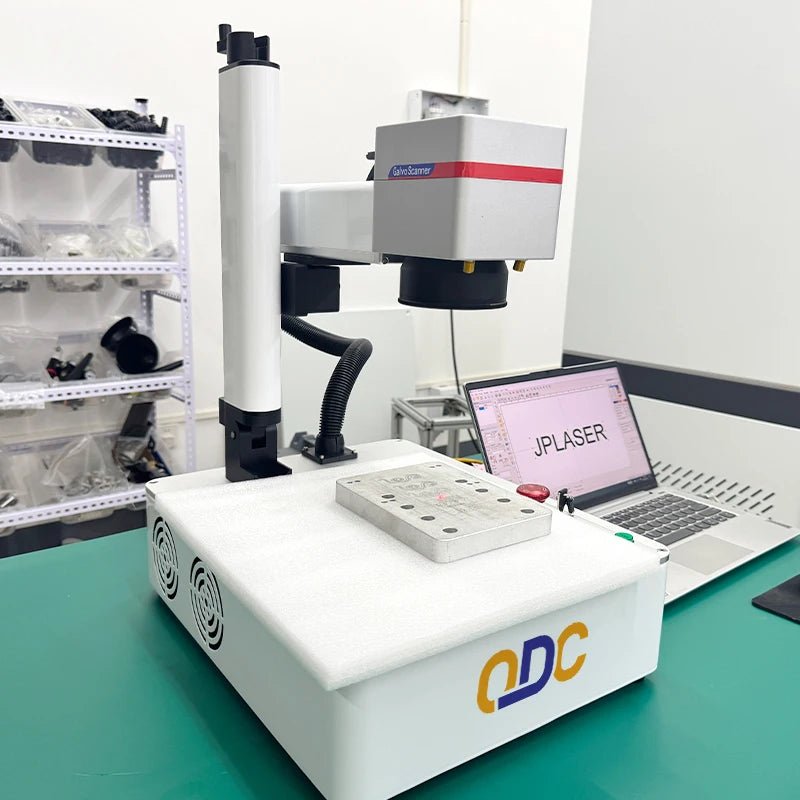 20w Small Fiber Laser Marking Machine, Suitable for Various Metals and Plastics, Price for Engraving