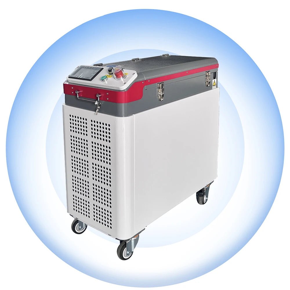 Pulse Laser Rust Removal Machine  Remove Rust From Construction Tools 100w 200w 300w Laser Cleaning Machine