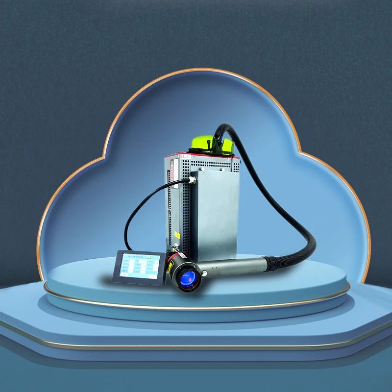 Top Selling Small Backpack Type Fiber Laser Pulse 100W Handheld Laser Cleaning Machine Laser Rust Remover