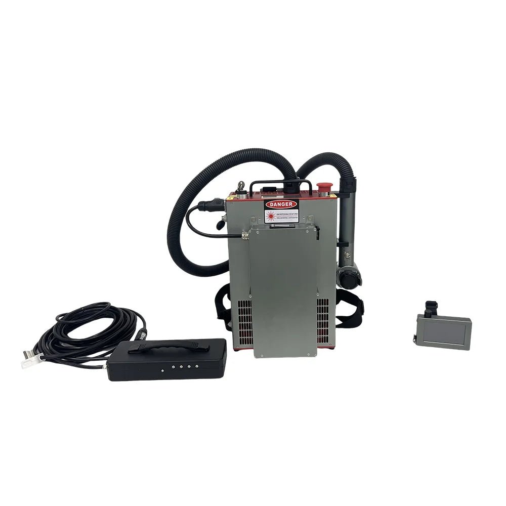 Backpack Style Remover for Metal Wood Tyre Pulse Laser Cleaning Machine - Image 3