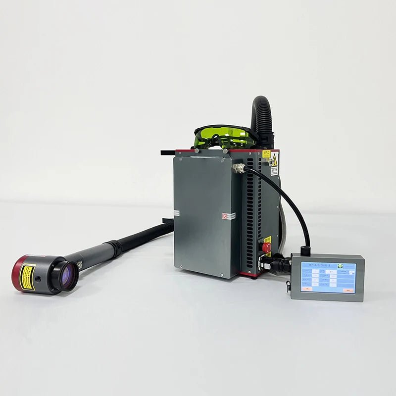Top Selling Small Backpack Type Fiber Laser Pulse 100W Handheld Laser Cleaning Machine Laser Rust Remover - Image 4