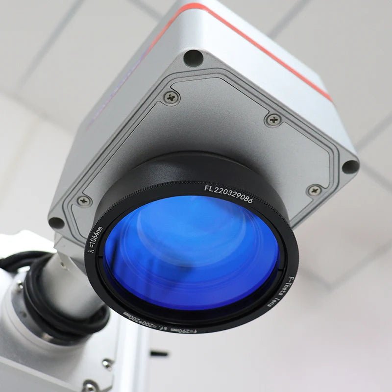 1064nm Wavelength 100x100mm  Industry Applicable Fiber Marking Field Lens for Fiber Laser Marking Machine