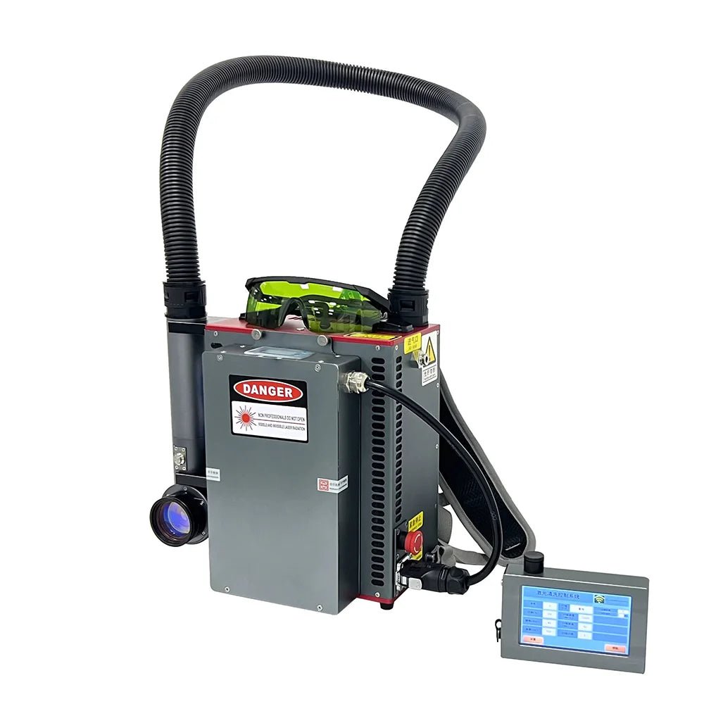 Hot Products 50w Portable Backpack Pulse Fiber Laser Cleaning Machine To Remove Rust And Paint - Image 4