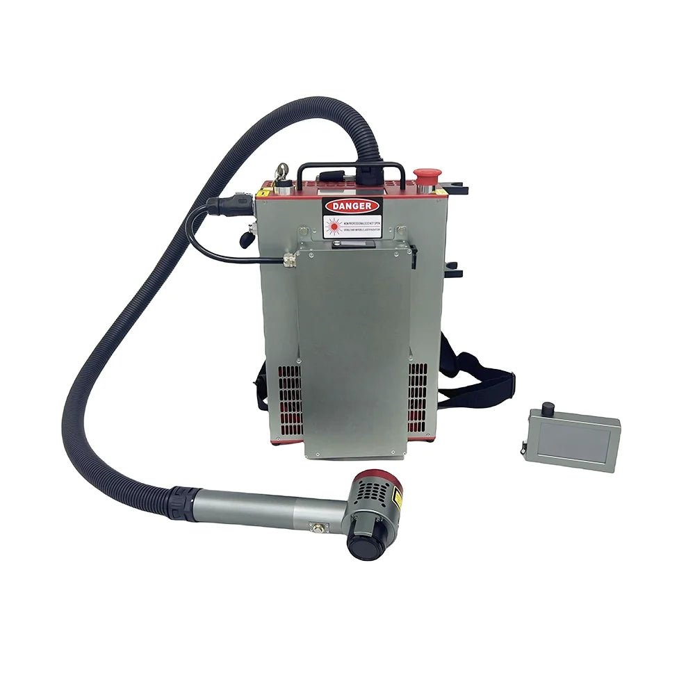 Backpack Style Remover for Metal Wood Tyre Pulse Laser Cleaning Machine - Image 2