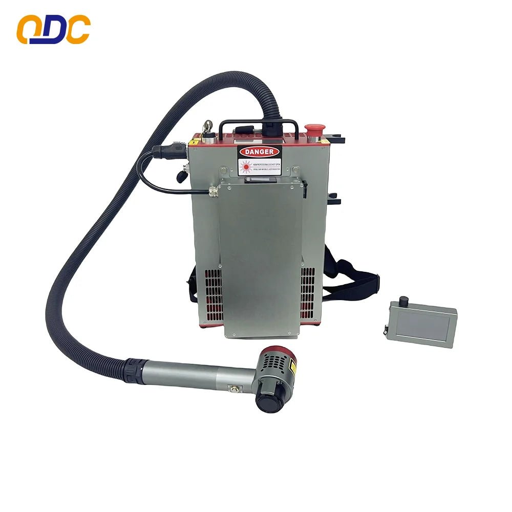 New Pulse 100w 200W 300W Fiber Backpack Battery Laser Cleaning Machine For Stone Wood Rust - Image 6