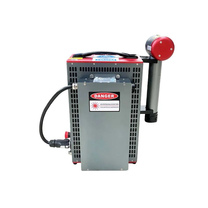New Pulse 100w 200W 300W Fiber Backpack Battery Laser Cleaning Machine For Stone Wood Rust - Image 2