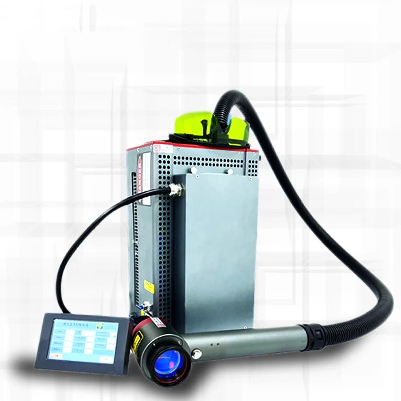 Top Selling Small Backpack Type Fiber Laser Pulse 100W Handheld Laser Cleaning Machine Laser Rust Remover - Image 2