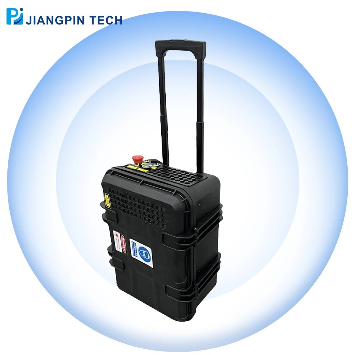 2024 Pulse Laser Rust Removal Machine Suitcase Pulse Laser Cleaning Machine 300w