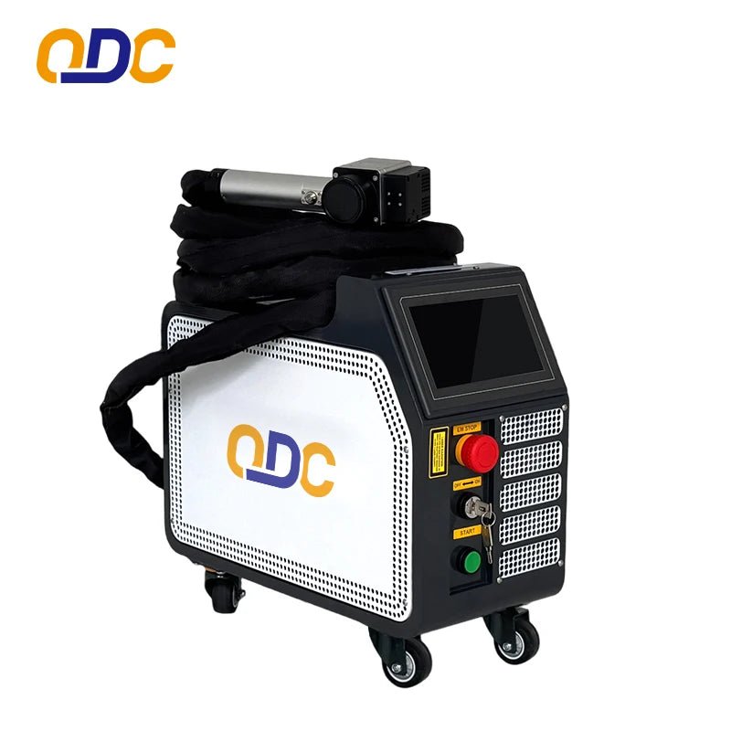High Safety System Pulse Laser Cleaning Machine Cleaning Metal Wood Stone with Touch Screen and Indicator Light