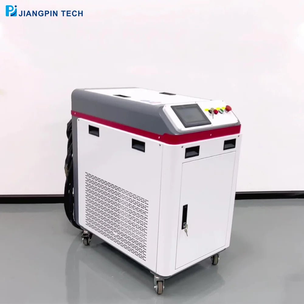 JPT 300W 500w Cabinet Pulse Laser Cleaning Machine for Stone Metal Rust Wood Paint